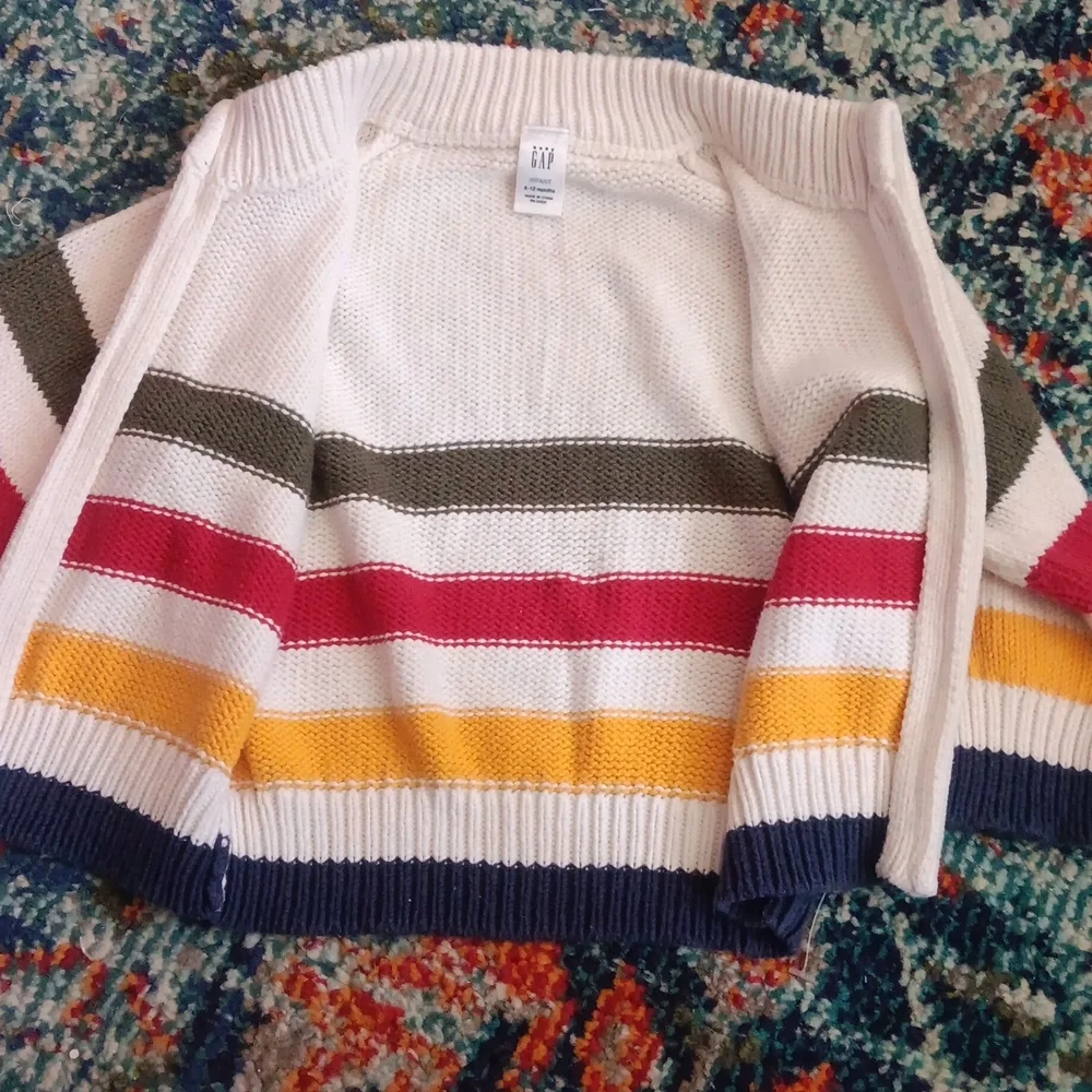 Gap chunky zip-up sweater